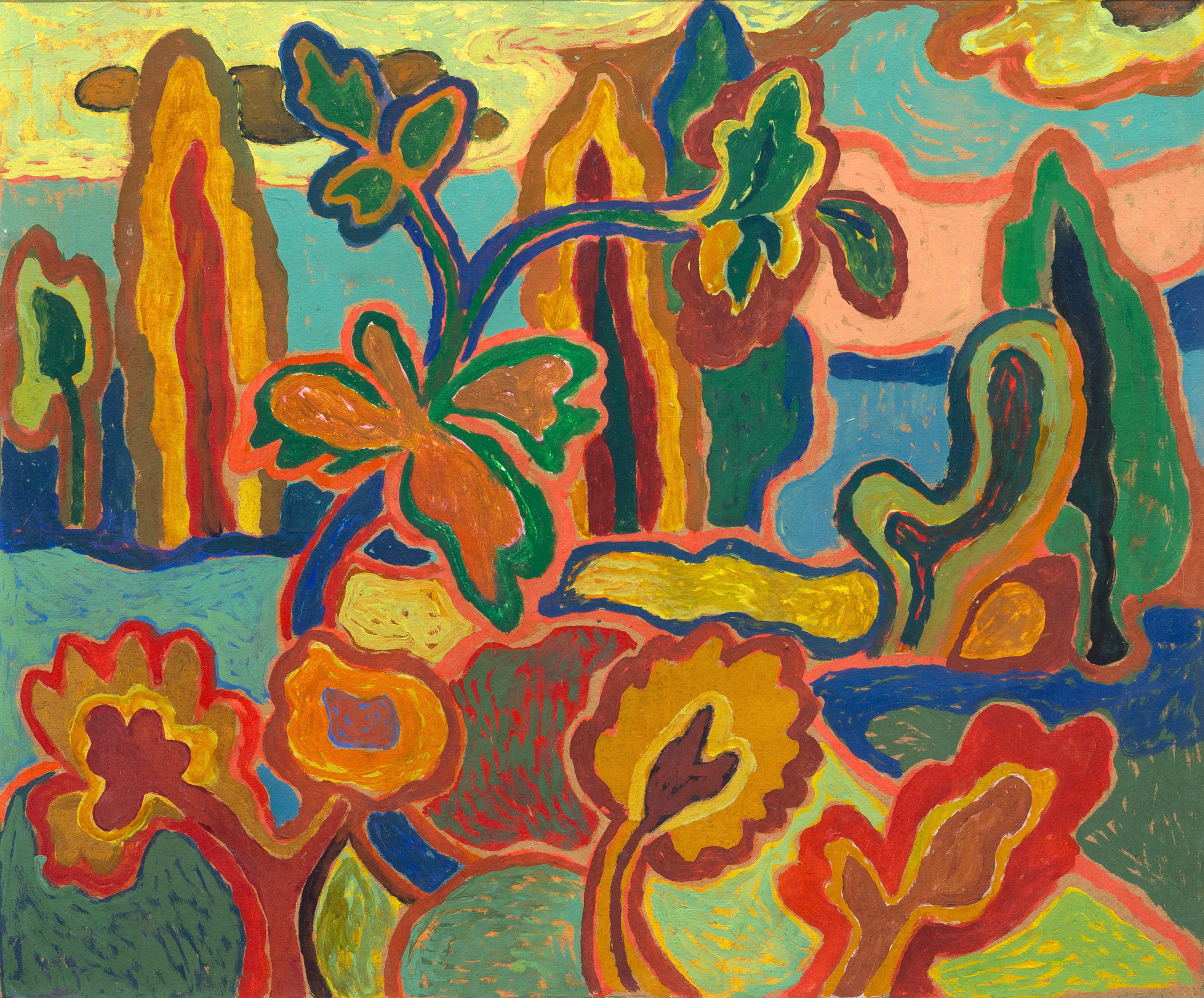  — "Decorative Landscape", 1962