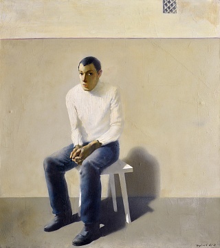"Self-portrait of the artist", 1980-1981