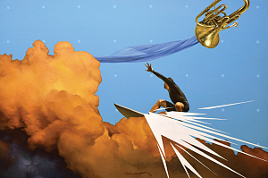  — "Surfer №4", 2021