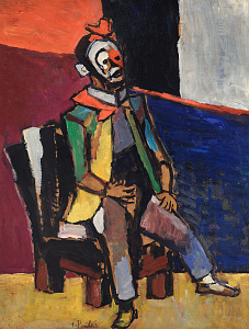  — "Sitting Clown", 1970s