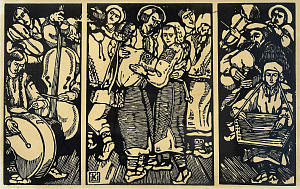  — Triptych "Hutsul fun", 1935