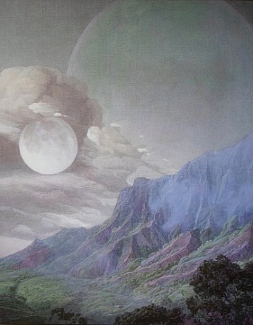 "Landscape with the planets", 2012