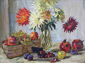  — "Flowers and fruits", 1980