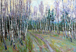  — "Flowering Birch Tree", 1960s