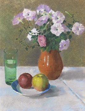 "Still Life with Apples", 1983