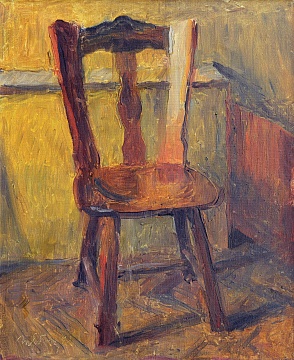 "Wooden chair", 1990