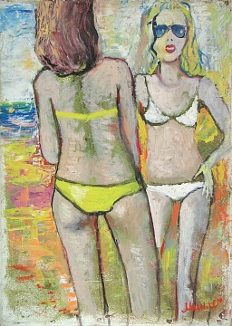 "On the beach", 1978