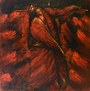  — "Jesus Christ and the Warrior", 1980s