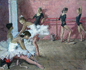 «В балетном классе», 1967