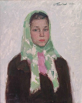 "Portrait of Tsukanov's daughter", 1961