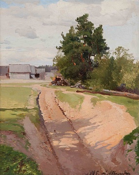 “The outskirts of the village”, 1905