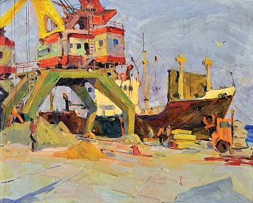 "Sea Port", 1960th