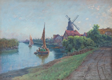 "Fishing town", 1927