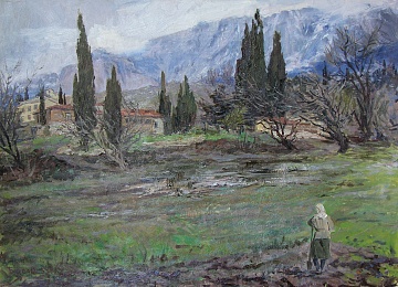 "Autumn in Crimea", 1955