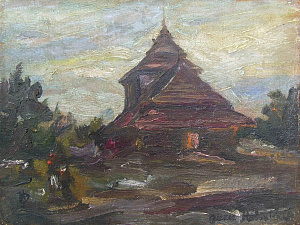  — «Церковь в с.Водники», 1920-е гг.