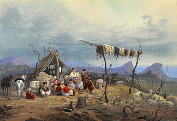 "Crimean Tatars Landscape", 1842
