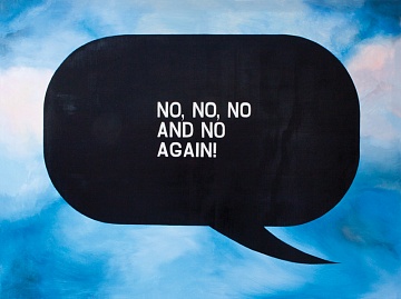 "No, no, no and no again!", from the series "Bubbles", 2012