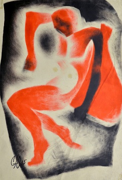"Red Silhouette", 1965