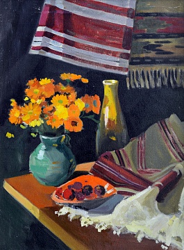 "Still Life with a towel", 1980