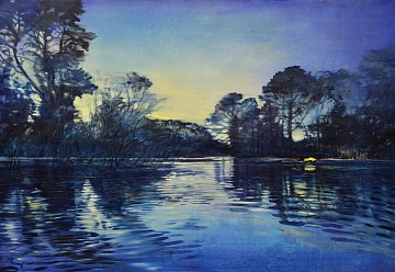 "Evening lights", 2003