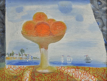 "Still Life with Oranges", 1980s