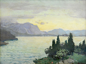  — "Crimean landscape", early 20th c.