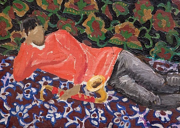 "A man with a saxophone", 1972