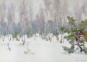  — "Winter in the Woods", 1955