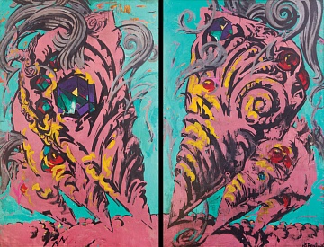Diptych "King's Gate", 1989