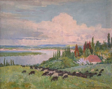 "Rural landscape", 1948