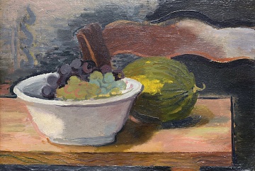 "Still life with watermelon", 1960s