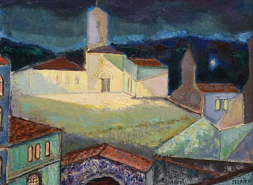 "Night in Assisi", 1960s