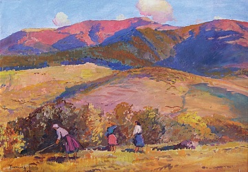 "Autumn in the Carpathians", 1961