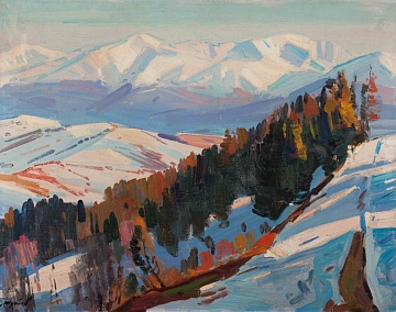 "Winter Landscape", 1970s