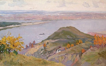 "View of the Dnieper", 1960