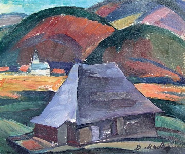 "Village in the Carpathians", 1985