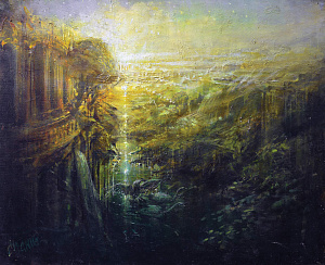  — "Swan surface after a thunderstorm" from the project "Saint Helena", 1998