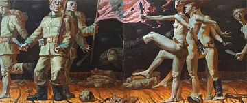 Diptych "Game of War", 2000