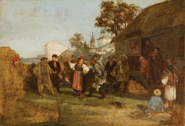 "Rural holiday", circa 1880s