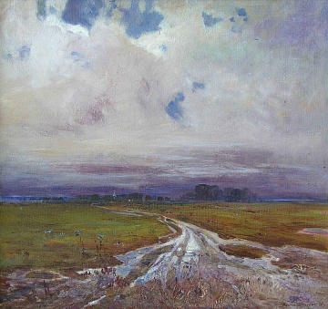 “Evening in the steppe”, 1985