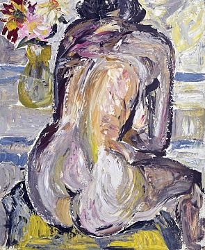 "Nude from behind", 1974