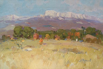"Autumn in the Blue Bay", 1985