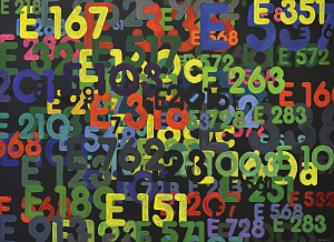  — "Dedication Floris Van Dyck. "Still life with cheese breakfast" (1615)" from the series «E2012», 2011