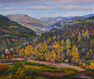  — "Autumn in the Village", 1990