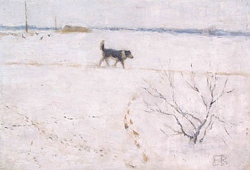 "A dog runs across the field", 1984