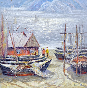 "Fishing Boats", 1986