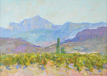 "In the valley. Vineyards Koktebel", 1979