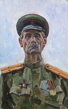 "Soldier" (study for the painting "Return"), 1980