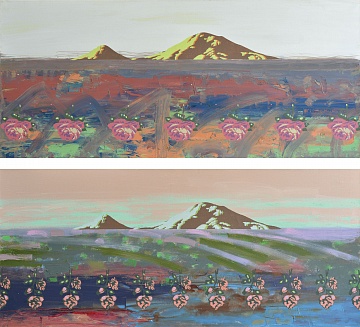 Pair lot - "№2" and "№5" from the series "Ararat 12", 2012