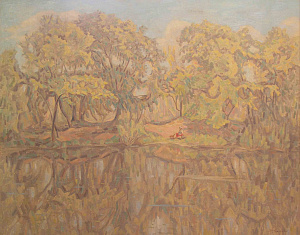  — «У озера», 1980-е гг.